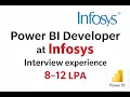 Power BI Developer Interview Experience Infosys Real SQL Power BI Questions 3 5 Years Exp