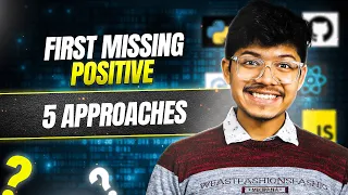 41 First Missing Positive Cycle Sort Using Array as Hash HashMap 5 Approaches