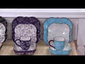 Temp-tations Old World or Floral Lace 16pc Square Dinnerware Set on QVC
