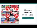 Rouses Weekly Ad 26 - 26 Top 10 Deals