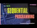 sequential programming python