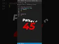PATTERN-45 Alternate Alphabet Pyramid pattern in C programming