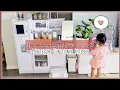 8 Things that make Play Kitchen more Functional Montessori Kitchen Setup with WORKING SINK