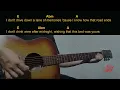 Jordan Davis, Carly Pearce - Mess With Missing You | Easy Guitar Chord & Lyrics cover 