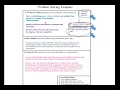 2 01 Using the Problem Solving Template