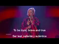 Christina Aguilera (Live) - Loyal Brave True - Subtitulado Español e Inglés - HD