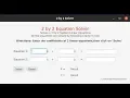 How to create a simple 2 by 2 equation solver in JavaFX with GUI