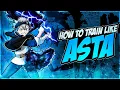 Wizard King Asta Workout Black Clover Training