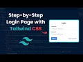 Tailwind CSS Tutorial Design a Login Page