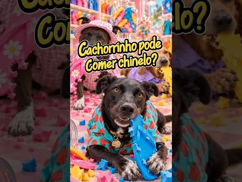 Cachorrinho pode comer chinelo? #humor #cachorro #chinelo