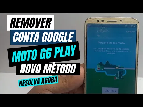Download MP3 Remover conta google Moto G6 play