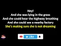 Talking Heads - And She Was (Lyrics version)
