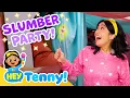 Download Lagu 👸 Let's Have a Slumber Party | Bedtime with Tenny | Educational Video for Kids | Hey Tenny!