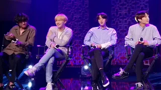 200127 sugas interlude bts iheartradio live 2020 la interview part 4 fancam kiisfm live 