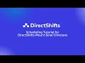 Scheduling Tutorial for DirectShifts-Mount Sinai Clinicians