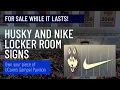 UConn and Nike Locker Room Signs - Gampel Pavilion