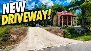 New Driveway For A Special 1832 Farm House