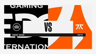 EDG vs. FNC | Group Stage | 2022 World Championship | EDward Gaming Hycan vs. Fnatic (2022)