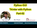 Label in tkinter python 3 tkinter python gui tutorial for beginners Gui in python