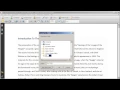 Editing PDF Document Pages in Adobe Acrobat 9