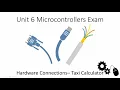 Unit 6 Microcontrollers Hardware Connections Taxi Calculator