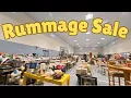 The Rummage Sales Are In Full-Swing