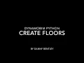 DynamoBIM Python Beginner s Guide to Create Floors