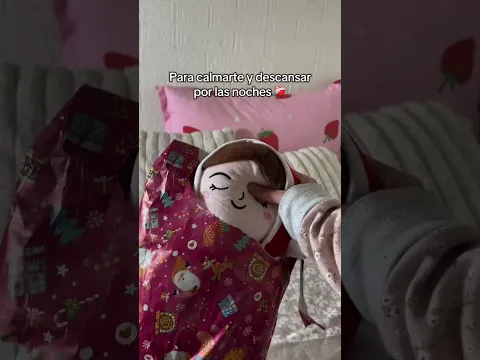Mi peluche de la Virgen María me ayuda a relajarme cada noche 🥹🙏
