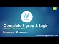Complete Signup Register System Bootstrap 5 PHP Ajax MySQL - 01