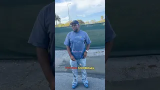 Bro was ready when the van pulled up