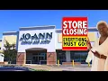 Joann IS CLOSING CLEARANCE