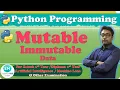 Mutable Immutable Data Python Programming B 1st Year By Aaditya Anand