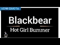 Download Lagu Blackbear - Hot Girl Bummer (Official Audio)