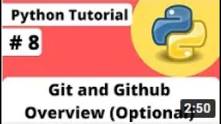 Let 8 Git and Git Hub Overview Optional Python Tutorial For Beginner YouTube Green Life