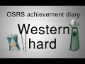 OSRS Western Provinces hard diary guide