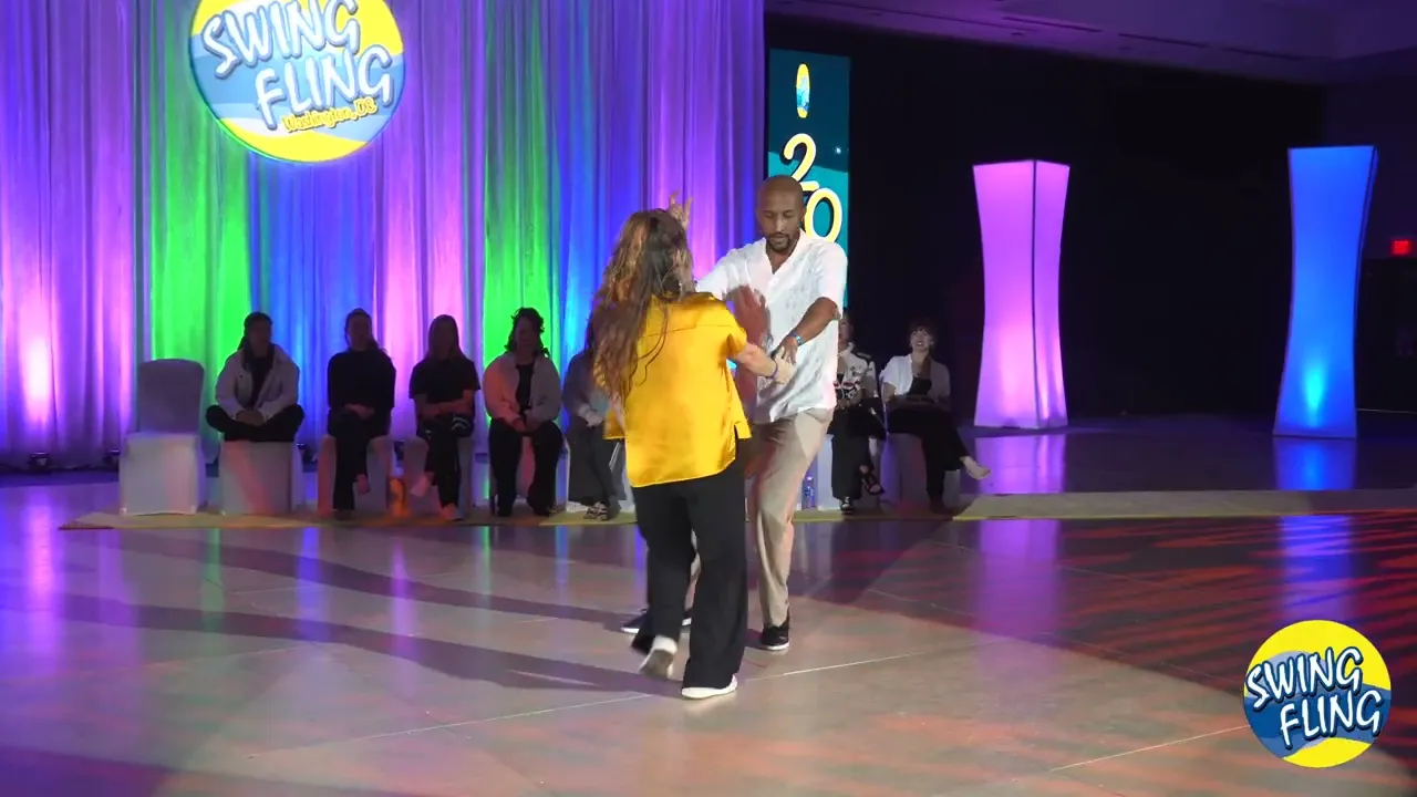 2025 Swing Fling All Star Jack & Jill Sam Vaden & Christine Medin   4K