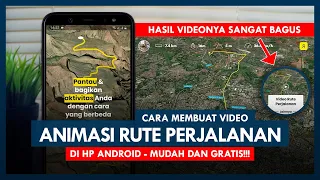 Download Cara Membuat Video Rute Perjalanan | Travel Map 3D MP3