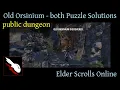 Old Orsinium Puzzle Solutions Wrothgar DLC Elder Scrolls Online - Public Dungeon
