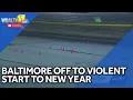 Baltimore sees violent start to 2026 after historic crime drop in 2025