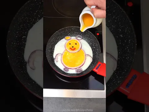 Creative Bear Egg Idea Kids Will Want to Eat! 🐻 🍳 Easy Mom Hack #breakfastideas