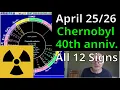 Astrology for April 25 26 2026 All 12 Signs Chernobyl