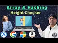 LeetCode 1051 Height Checker Python Sort vs Counting Array AlgoYogi