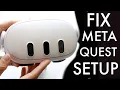 How To FIX Meta Quest Stuck On Setup 2024