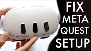 How To FIX Meta Quest Stuck On Setup 2024