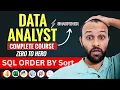 Data Analyst Tutorial SQL ORDER BY Clause Explained Sort and Organize Data