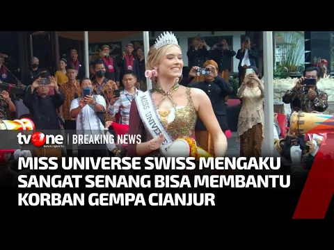Miss Universe Lelang Batik untuk Salurkan Bantuan kepada Korban Gempa Cianjur