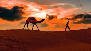 Arabian Music 4K Meditation In Desert Part 3 Arabian Flute Arabian Nights 