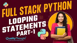 Control Flow Looping Statements in Python - Part 1 Python Tutorial for Beginners