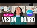 2025 Vision Board That Really Works Free Canva Template