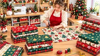 Christmas Sewing Project - Turning Fabric Scraps into Beautiful Ideas